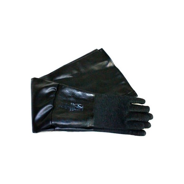S And H Industries ALC 40250 Cloth Lined Blast Gloves, Rubber - 40250