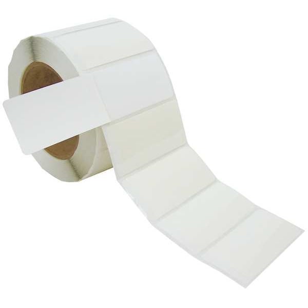 Badger Tag & Label Self-Laminating Label, 1x2 In., PK500, 6994W - 6994W