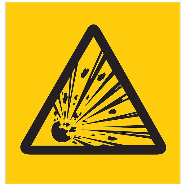 Brady RTK Pictogram Label, 3/4 In. H, PK36, 58590 - 58590