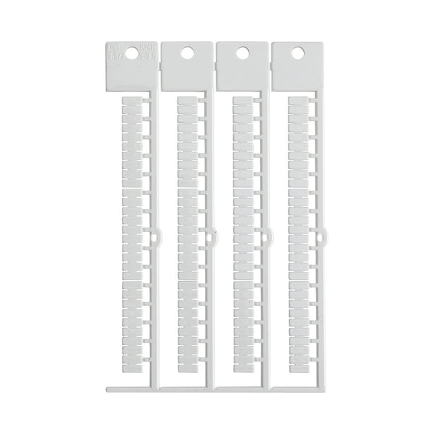 Brady Terminal Block Tag Polycarbonate 8.00 mm H x 4.00 mm W Box of 1200 Pieces, 1200PK - SA1034