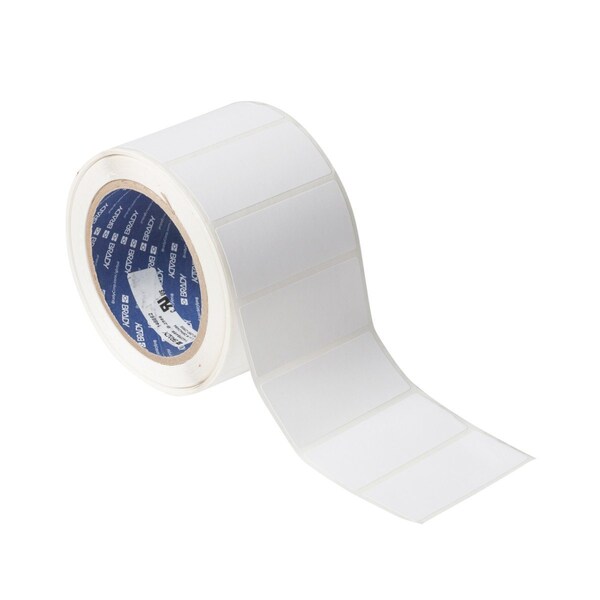 Brady Paper Label for J4000 Printer 1.25inx 2.75in - J40-7-2550