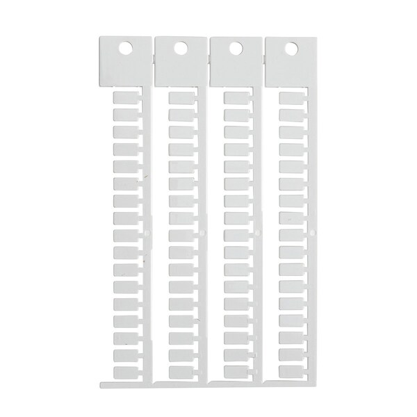 Brady Terminal Block Tag Polycarbonate 10.00 mm H x 5.00 mm W Box of 1020 Pieces, 1020PK - SA4960