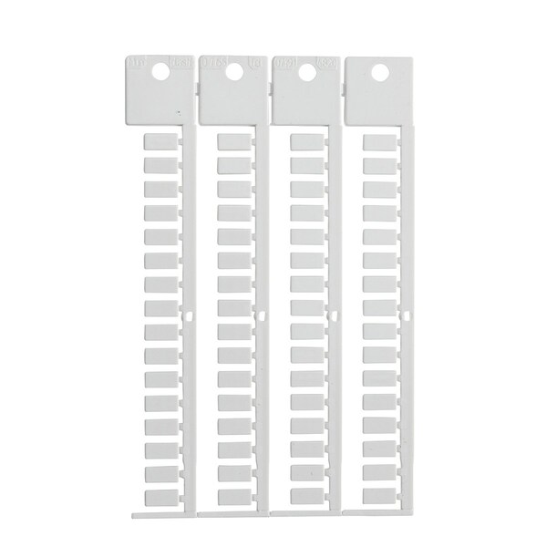 Brady Terminal Block Tag Polycarbonate 10.00 mm H x 5.00 mm W Box of 1024 Pieces, 1024PK - SA4310