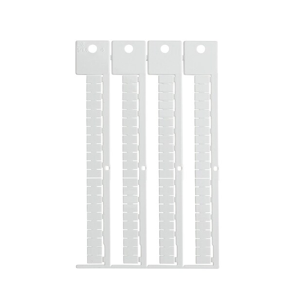 Brady Terminal Block Tag Polycarbonate 9.00 mm H x 5.00 mm W Box of 1408 Pieces, 1408PK - SA4700