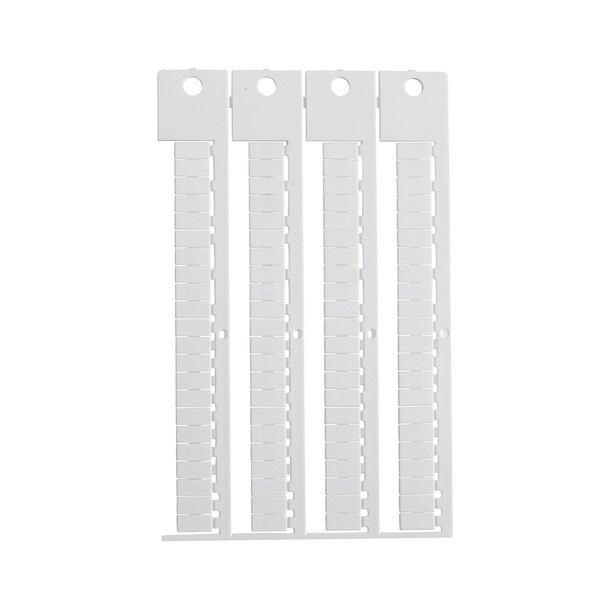 Brady Terminal Block Tag Polycarbonate 10.00 mm H x 5.00 mm W Box of 1408 Pieces, 1408PK - SA4290