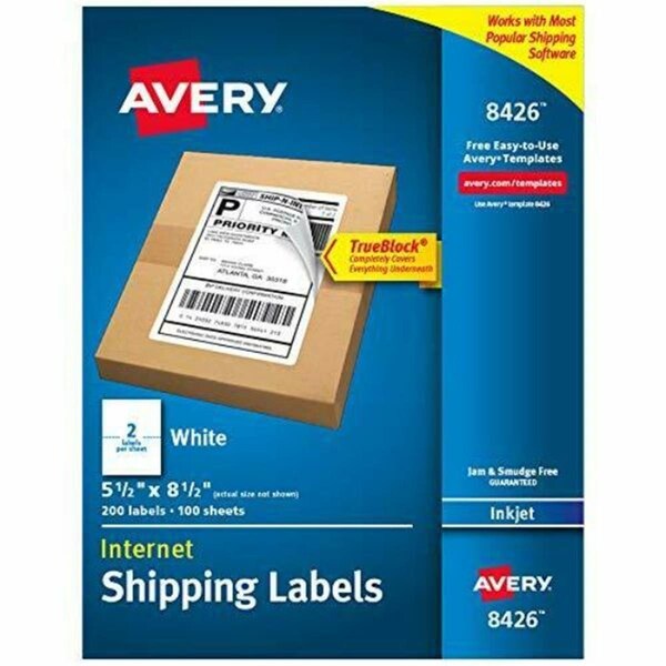 Workstationpro 5.5 x 8 in. 0.5 Paper Label, White, 200PK - TH3742521