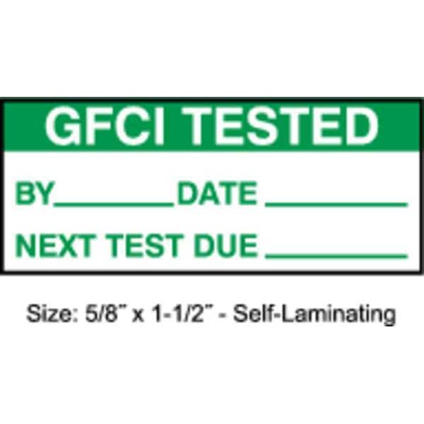 Stranco Inspection Label, ENG, Maintenance, PK350, TCSL2-10904 - TCSL2-10904