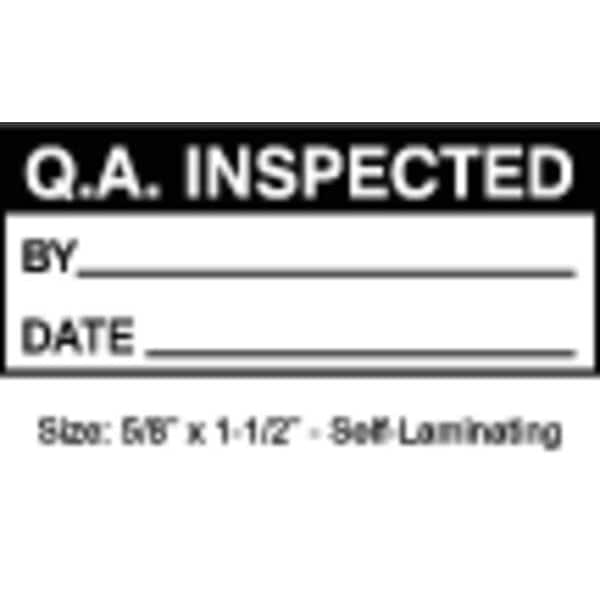 Stranco Inspection Label, English, Quality, PK350, TCSL2-10734 - TCSL2-10734