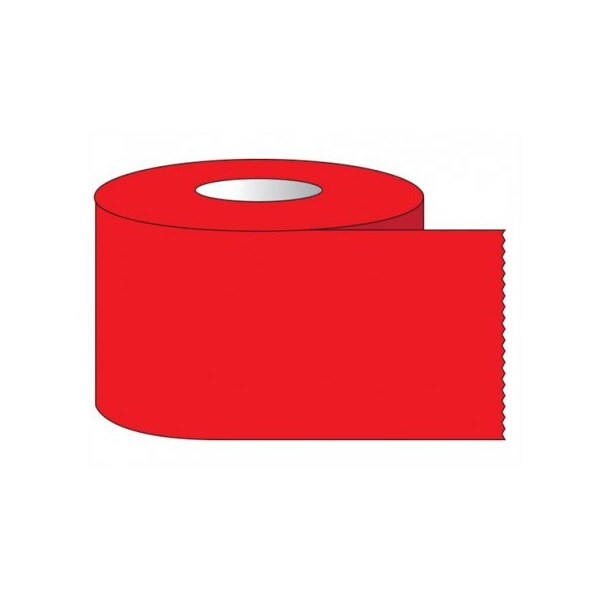 Shamrock Scientific RPI Lab Tape, 1" Core, 3/4" Wide, Red, 500" - 563400-R
