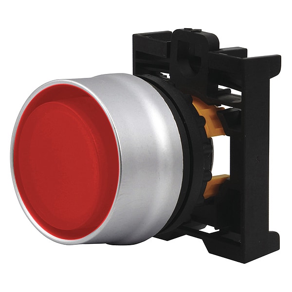 Eaton Ill Mom Pb Guarded Buttonless, 22.5 mm, Rojo - M22-DGLH-R