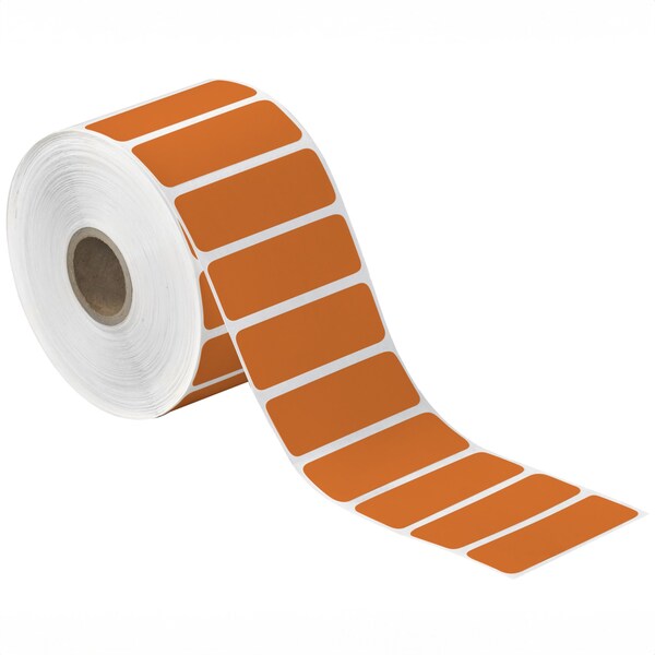 Tape Logic 2 1/2 x 1in Orange Desktop Direct Thermal Label, 18PK - THD324
