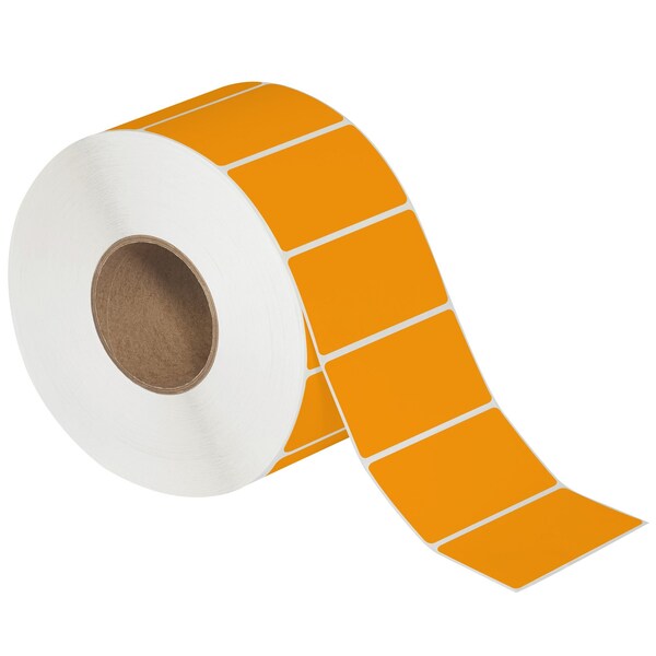 Tape Logic 4 x 2in Fluorescent Orange Thermal Transfer Labels, 4PK - THL145RG