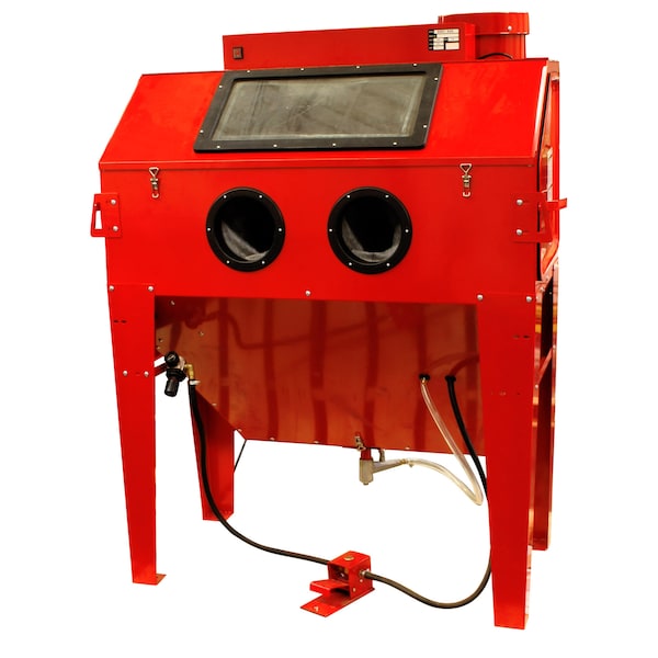 Black Bull Industrial Sandblast Cabinet, 110 gal. capacity - SBC420
