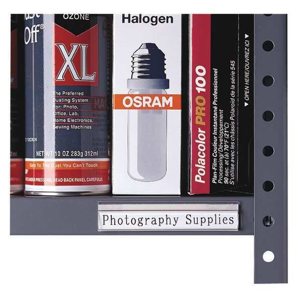 C-Line Products Shelf Label, Plastic, 4"L, PK10 - 87447