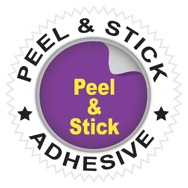 C-Line Products Peel/Stick Shelf Label Holders, 1/2"x3", 50/PK, CL 50PK - CLI87607