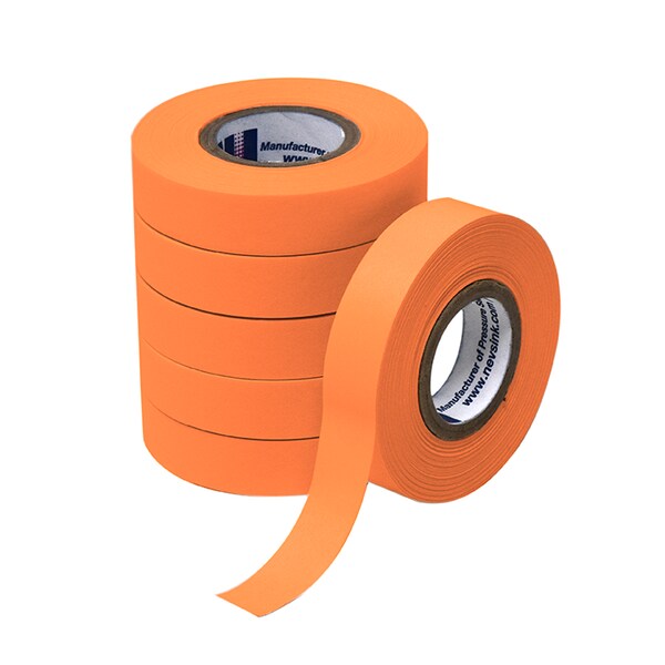 Nevs 1/2" wide x 500" Orange Labeling Tape - T-05-ORANGE