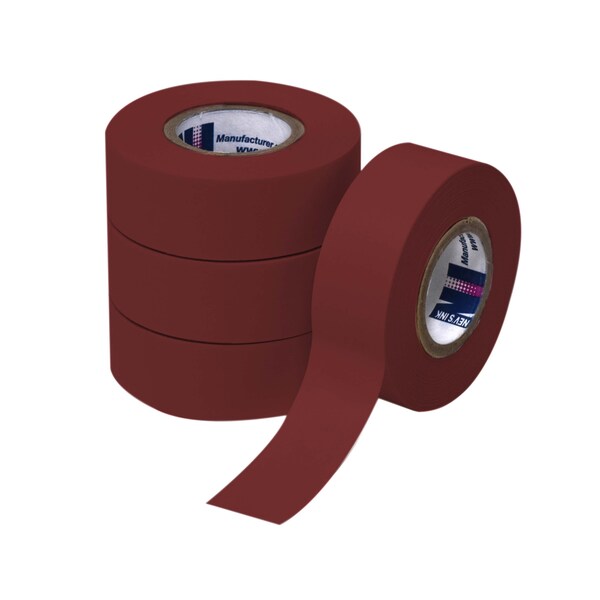 Nevs 3/4" wide x 500" Dark Red Labeling Tape - TC-75-DARK RED