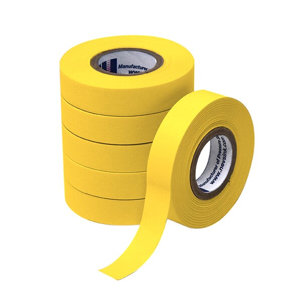Nevs 1/2" wide x 500" Yellow Labeling Tape - T-05-YELLOW