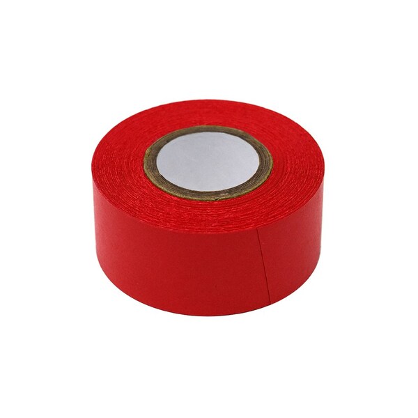 Globe Scientific Labeling Tape, 1" x 500" per Roll, 3 Rolls/Box, Rose, 3PK - LT-1X500RS