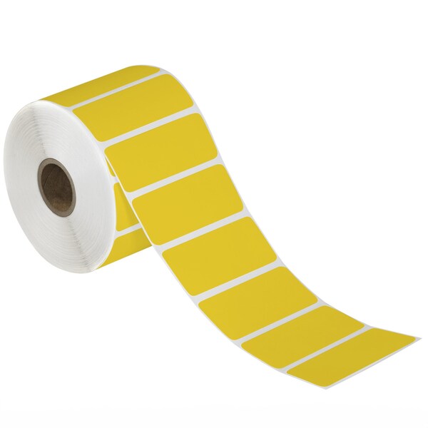 Tape Logic 3 x 1in Yellow Desktop Direct Thermal Label, 12PK - THD342