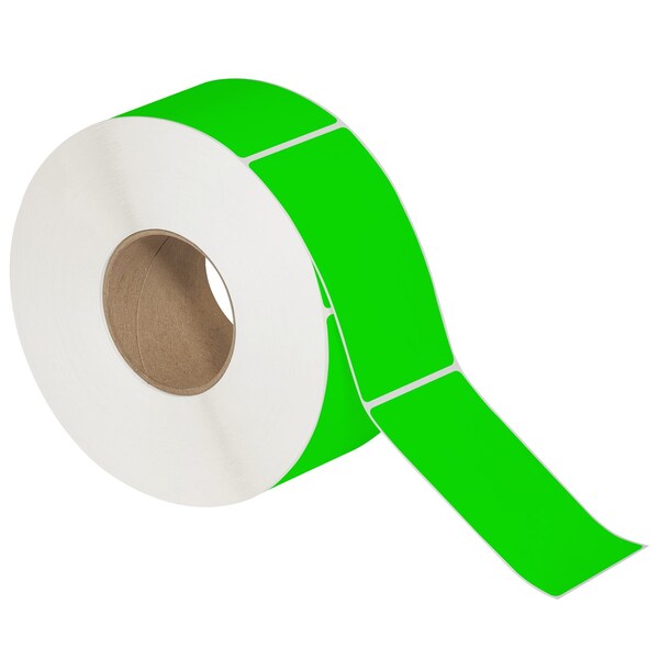 Tape Logic 3 x 5in Fluorescent Green Thermal Transfer Labels, 6PK - THL144GN