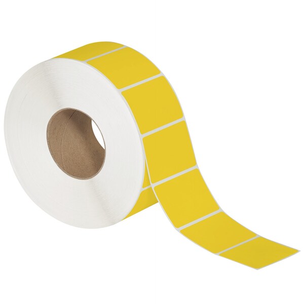 Tape Logic 3 x 2in Yellow Thermal Transfer Labels - THL134YW