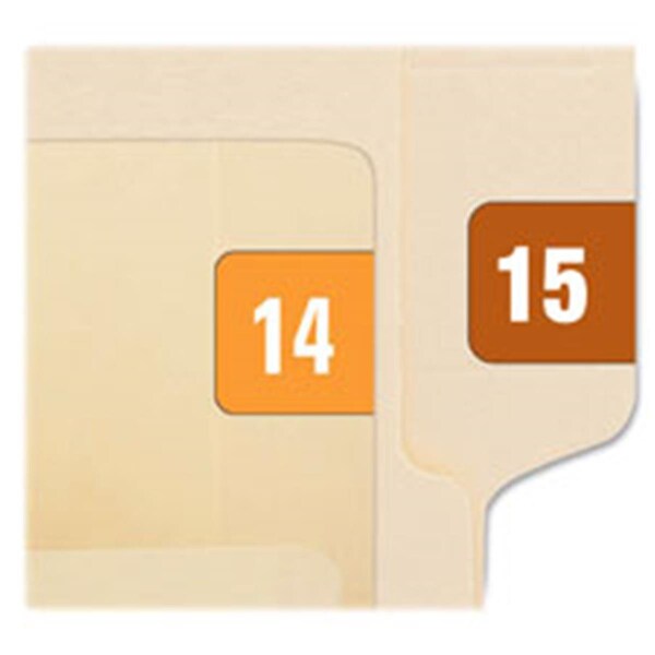 Smead Year Labels- 2015- Color-Coded- 1 in. x .5 in.- 250-PK- BN - SMD67915