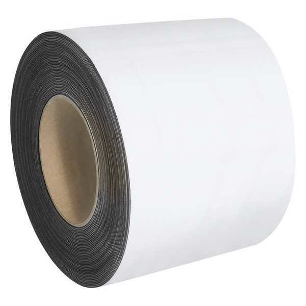 Partners Brand Warehouse Labels, Magnetic Rolls, 4" x 50', White, 1/Case - LH131