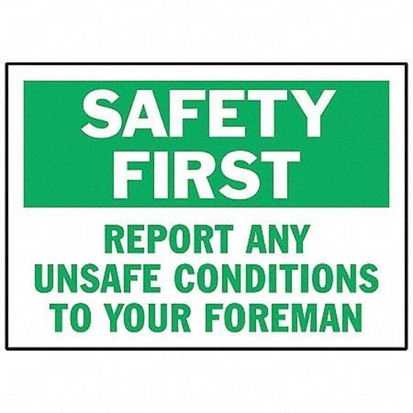 Brady Safety Label, Instruction, 3-1/2 In. H, PK5, 86193 - 86193