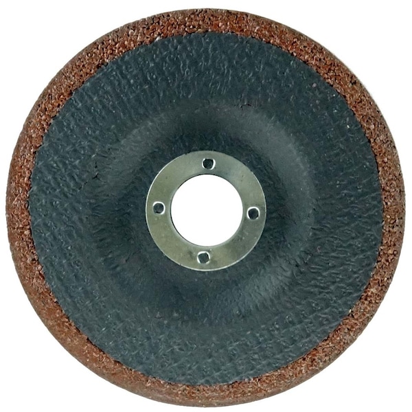 Weiler 5" x 1/4" TIGER CERAMIC Type 27 Grinding Wheel CER24R 7/8 A.H. - 58327