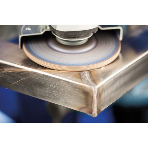 Pferd 5" x 1/4 Grinding Wheel, 7/8" A.H. - SGP WHISPER STEELOX - Type 27 - 61583