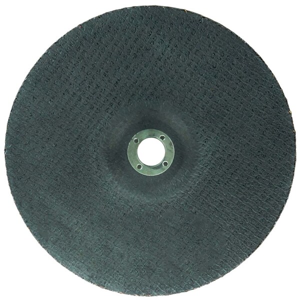 Weiler 7 in Dia, 1/4 in Thick, 7/8 in Arbor Hole Size, Aluminum Oxide, 24 Grit - 57135
