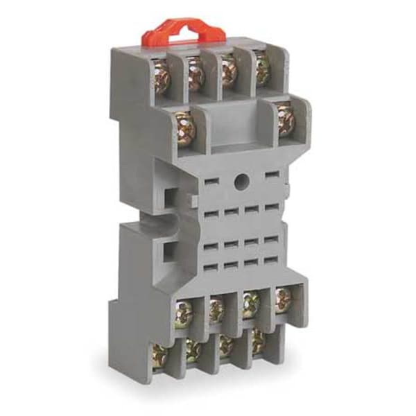 Base de relé Dayton, estándar, cuadrada, de 14 pines, 300VAC - 2A584