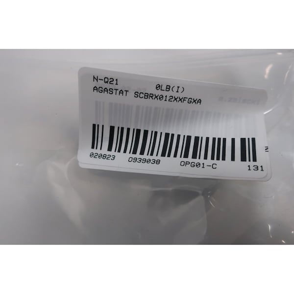 Relevador de retardo de tiempo Agastat de 10-300 segundos, 48Vca, 48Vcc - SCBRX012XXFGXA