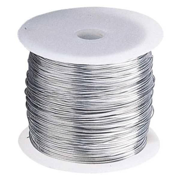 Brady Safety Wire, Stainless Steel, 4/125 in W., 1,800 ft L. - 15424
