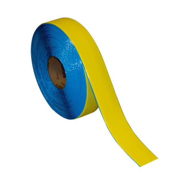 Superior Mark Floor Marking Tape, 2in x 100Ft , Yellow - IN-40-201I