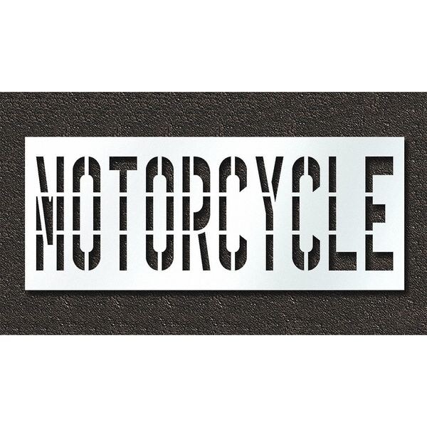 Rae Pavement Stencil, Motorcycle, STL-108-73616 - STL-108-73616