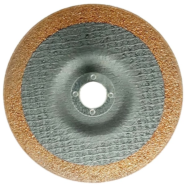 Weiler 6" x 1/4" TIGER CERAMIC Type 27 Grinding Wheel CER24R 7/8 A.H. - 58329