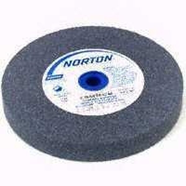 Norton Co Grinding Wheel, 5 in Dia, 1 in Arbor, Medium, Aluminum Oxide Abrasive - 88210