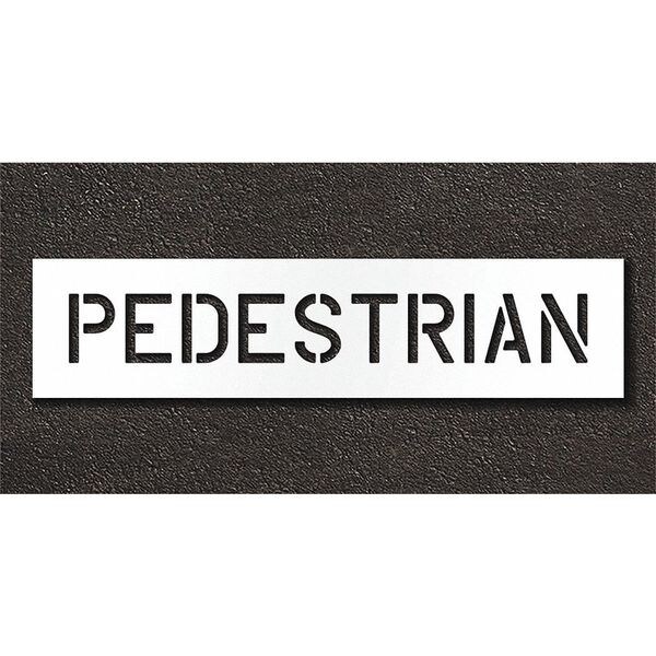 Rae Pavement Stencil, Pedestrian, STL-108-70625 - STL-108-70625