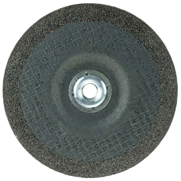 Weiler 6" x 1/4" TIGER ZIRC Type 27 Grinding Wheel, Z24T, 5/8"-11 Nut - 58078