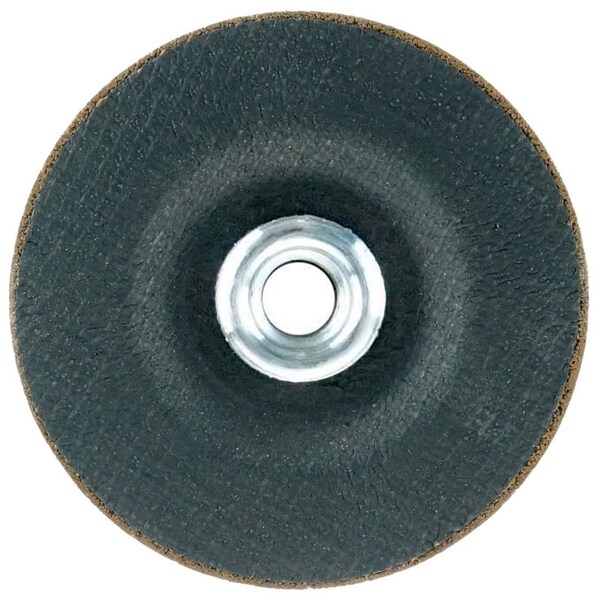 Weiler 4-1/2 in Dia, 1/8 in Thick, 5/8 in-11 UNC Arbor Hole Size, Ceramic, 30 Grit - 58316