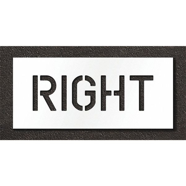 Rae Pavement Stencil, Right, STL-108-70621 - STL-108-70621