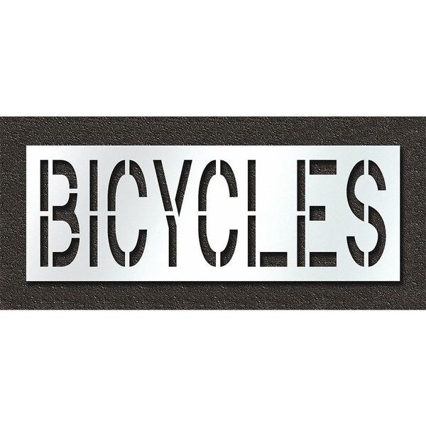 Rae Pavement Stencil, Bicycles, STL-108-72418 - STL-108-72418