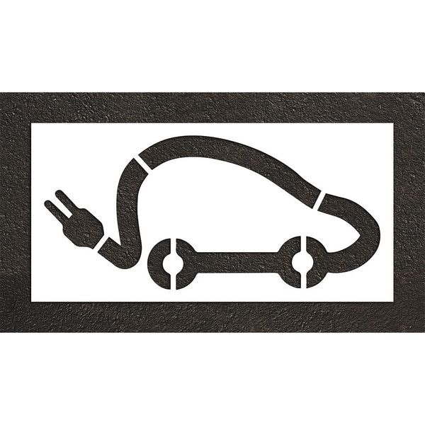 Rae Pavement Stencil, 112"H, 56"W, 0.063" Thick - STL-116-54821