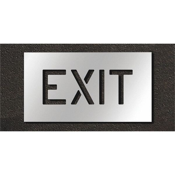 Rae Pavement Stencil, Exit, STL-108-70605 - STL-108-70605