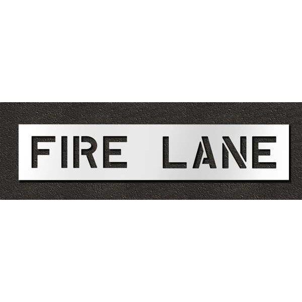 Rae Pavement Stencil, Fire Lane, 8 in - STL-116-70831