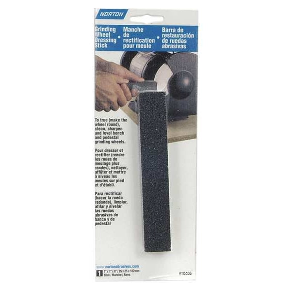 Norton Abrasives Dressing Stick, Silcon Carbide, Grt 24, 8in - 61463610485