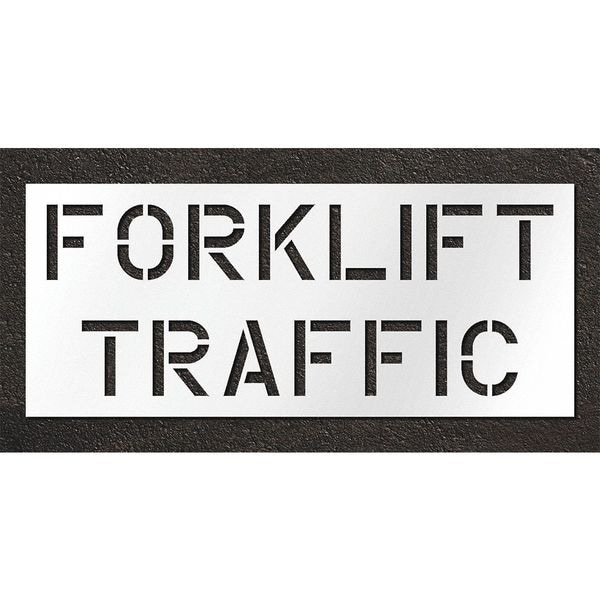 Rae Pavement Stencil, Forklift Traffic, STL-108-11202 - STL-108-11202