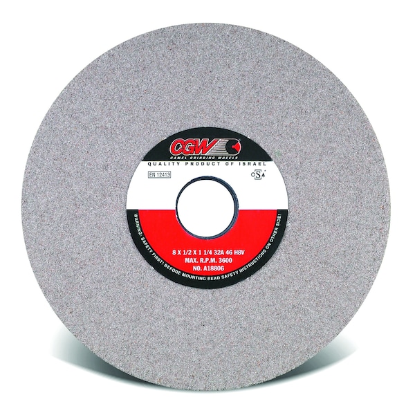 Cgw Abrasives Grinding Whl, 12x1.5x5, 32A46-J8-V - 37715